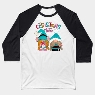 Christmas Gnomes Baseball T-Shirt